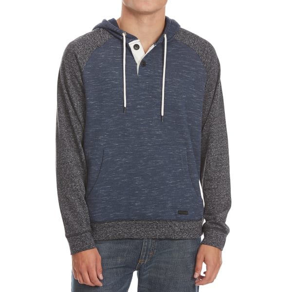 OCEAN CURRENT Guys' Morrison Text Henley Pullover Hoodie