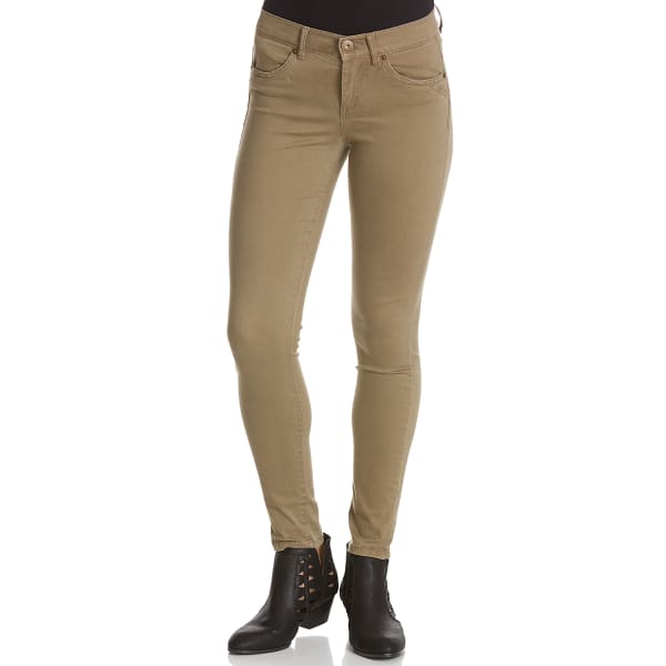 UNIONBAY Juniors' Karma Desert Twill 5-Pocket Skinny Pants