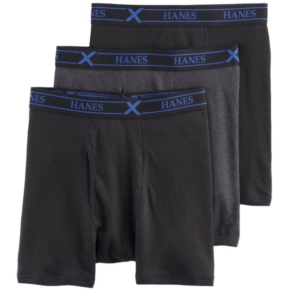 HANES Men's Ultimate X-Temp Trunks, 3-Pack