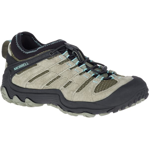 MERRELL Women's Chameleon 7 Limit Stretch Low Hiking Shoes, Dusty Olive