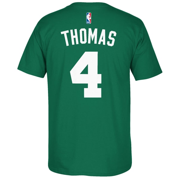 BOSTON CELTICS Men's Isaiah Thomas #4 Name and Number Short-Sleeve Tee