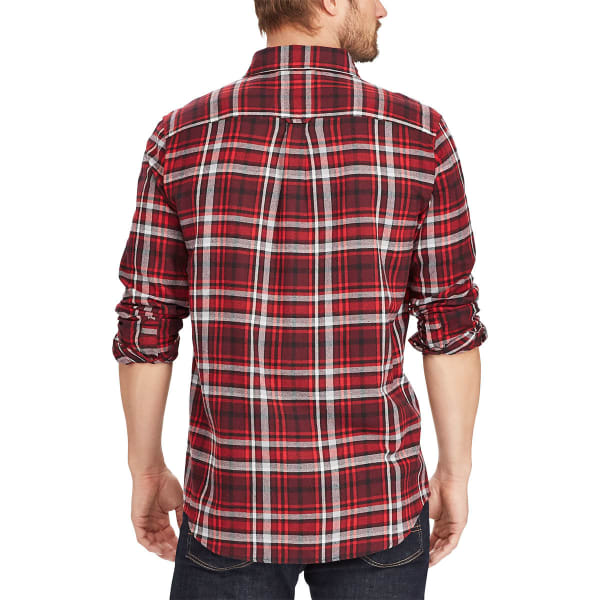 CHAPS Men's Flannel Long-Sleeve Shirt