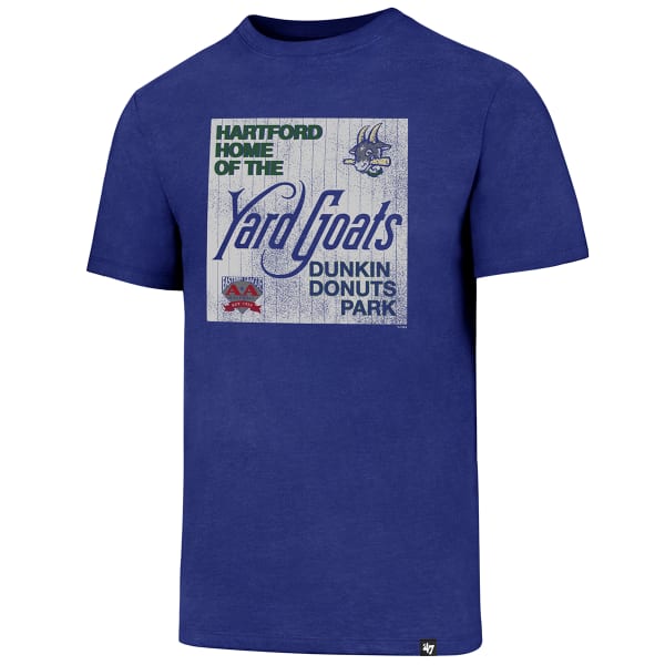 HARTFORD YARD GOATS Men's Home of the Yard Goats Dunkin' Donuts Park Short-Sleeve Tee