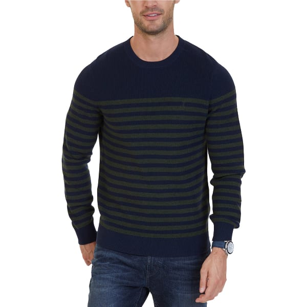 NAUTICA Men's Breton Stripe Sweater