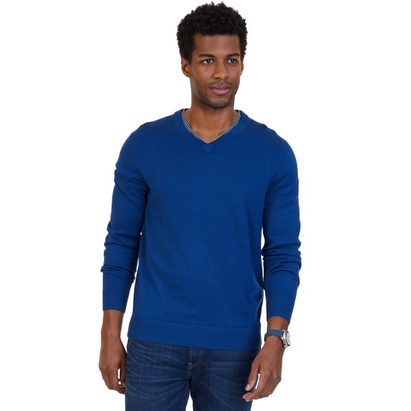 NAUTICA Men's V-Neck Sweater