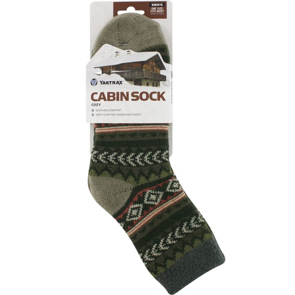 SOF SOLE Men's Fireside Tribal Nordic Print Socks