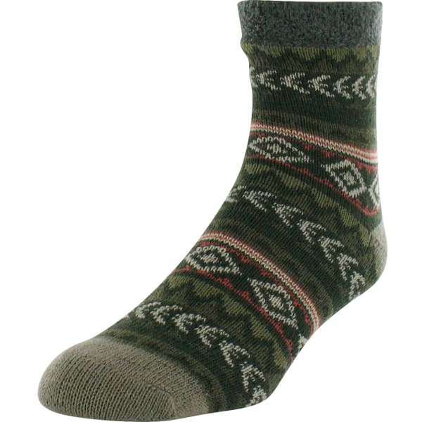 SOF SOLE Men's Fireside Tribal Nordic Print Socks