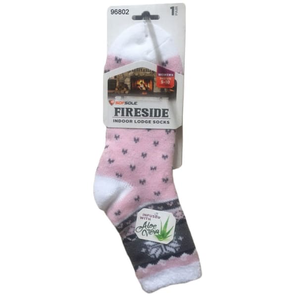 SOF SOLE Women's Fireside Snowflake Print Socks