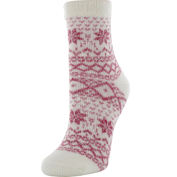 SOF SOLE Women's Fireside Pattern Socks