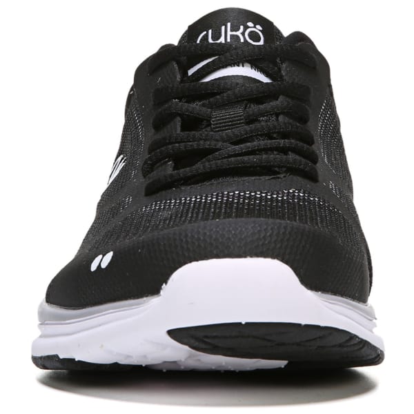 RYKA Women's Resonant NRG Cross-Training Shoes, Black/White