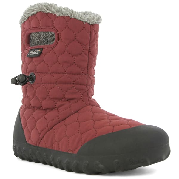 BOGS Women's B-Moc Quilted Puff Waterproof Boots