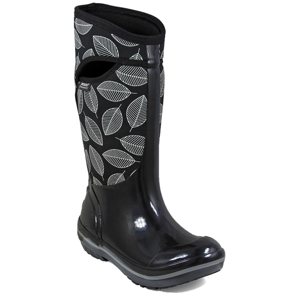 BOGS Women's Plimsoll Leafy Tall Waterproof Winter Boots