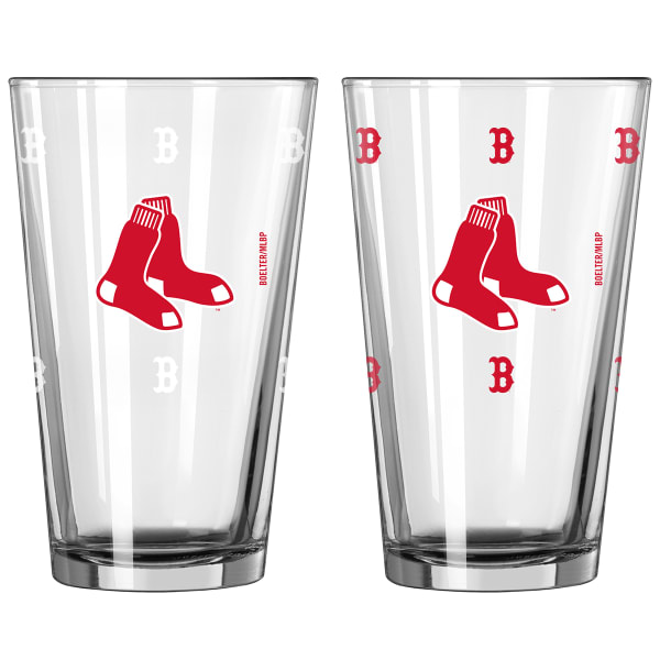 BOSTON RED SOX 16 oz. MLB Alternate Color Change Pint Glass