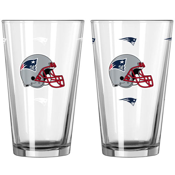 NEW ENGLAND PATRIOTS 16 oz. NFL Alternate Color Change Pint Glass