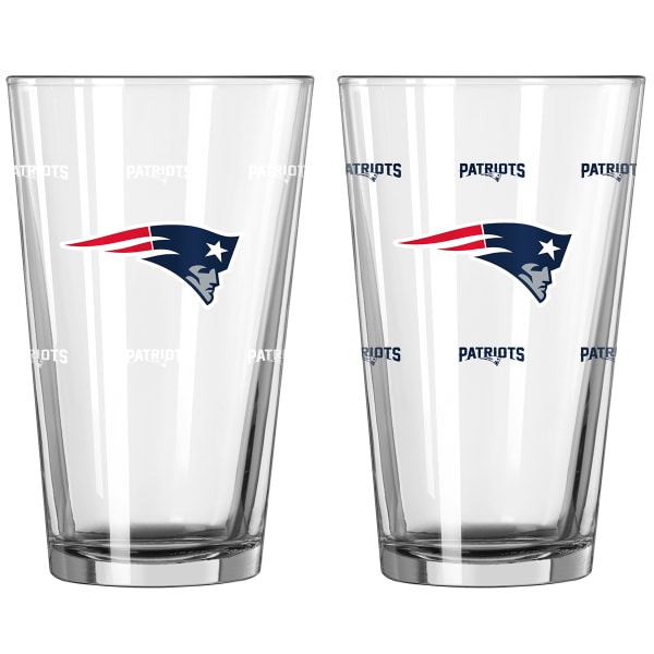 NEW ENGLAND PATRIOTS 16 oz. NFL Color Change Pint Glass