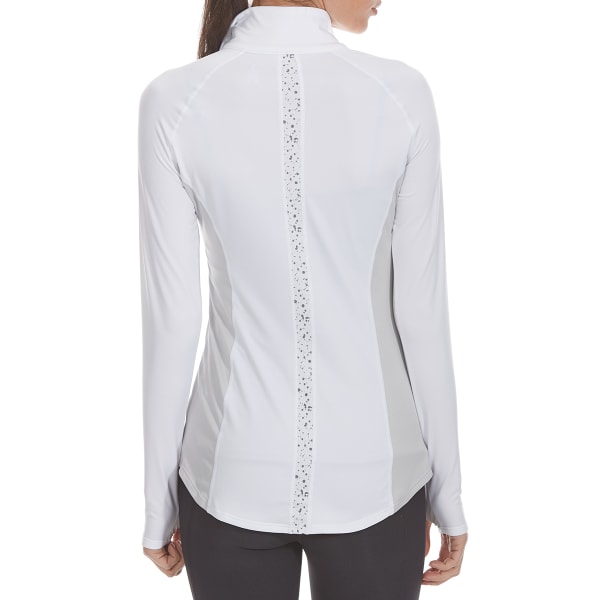 LAYER 8 Women's 1/4 Zip Long-Sleeve Top