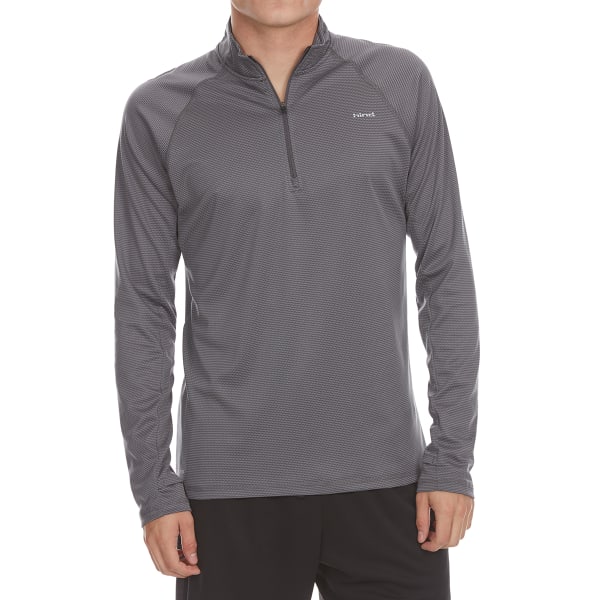 HIND Men's Texture Wicking Quarter-Zip Pullover - Bob’s Stores