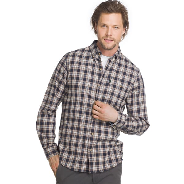 G.H. BASS & CO. Men's Campside Dobby Long-Sleeve Shirt