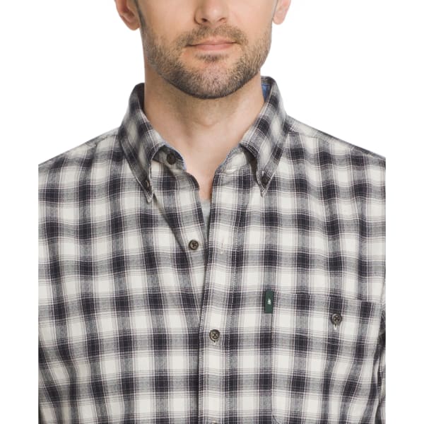 G.H. BASS & CO. Men's Campside Dobby Long-Sleeve Shirt