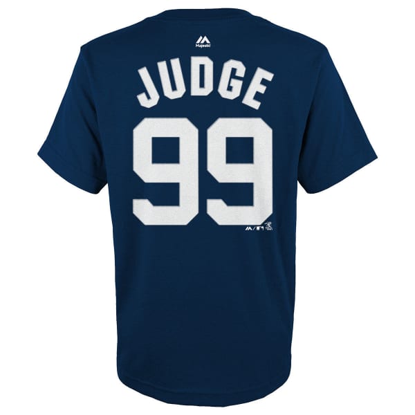 NEW YORK YANKEES Boys' Aaron Judge #99 Name and Number Short-Sleeve Tee