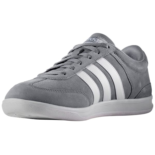 ADIDAS Men's Neo Cross Court Skate Shoes, Grey/White