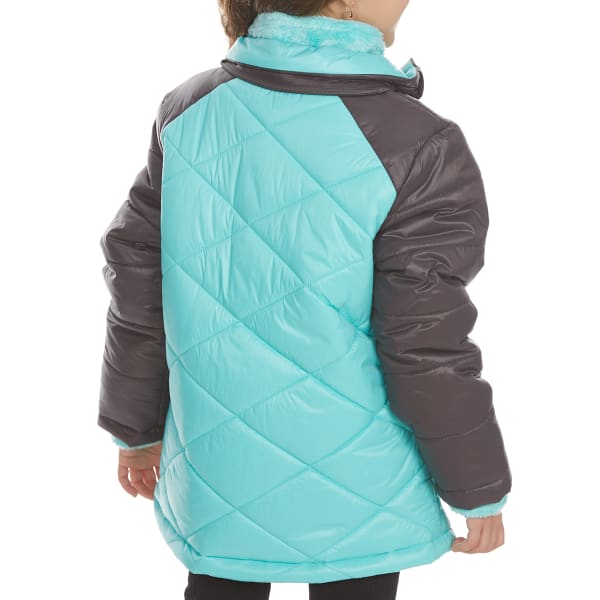 FREE COUNTRY Little Girls' Mountain Sprout Cire Bib Jacket