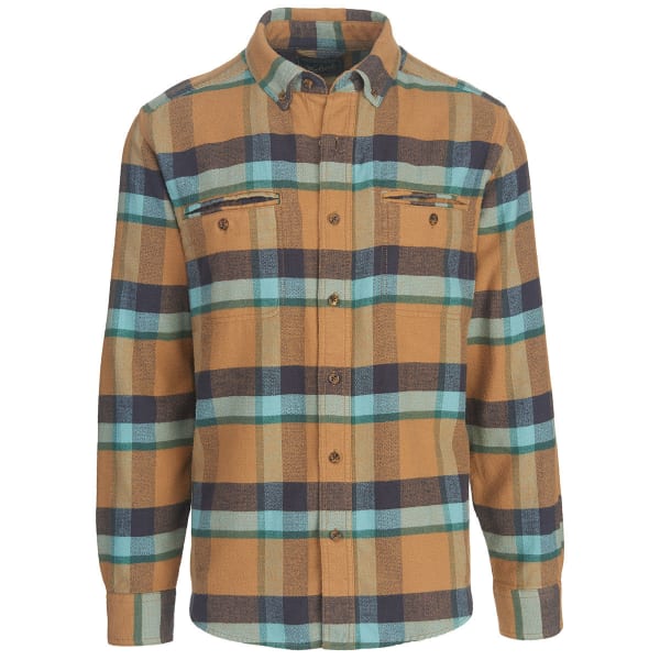 WOOLRICH Men's Oxbow Pass Plaid Flannel Shirt