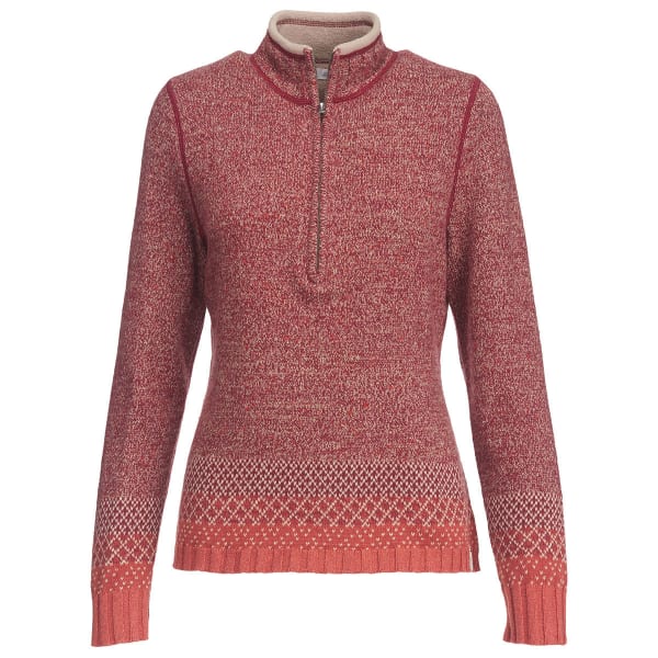 WOOLRICH Women's Tanglewood Half Zip II Sweater