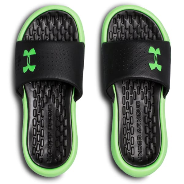 UNDER ARMOUR Big Boys' UA Playmaker Fixed Strap Slide Sandals