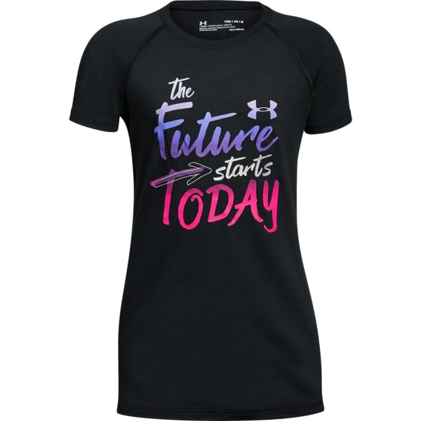 UNDER ARMOUR Big Girls' Future Starts Today Short-Sleeve Tee