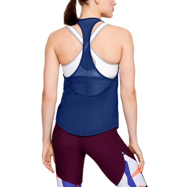 UNDER ARMOUR Women's HeatGear Armour Mesh Back Tank Top