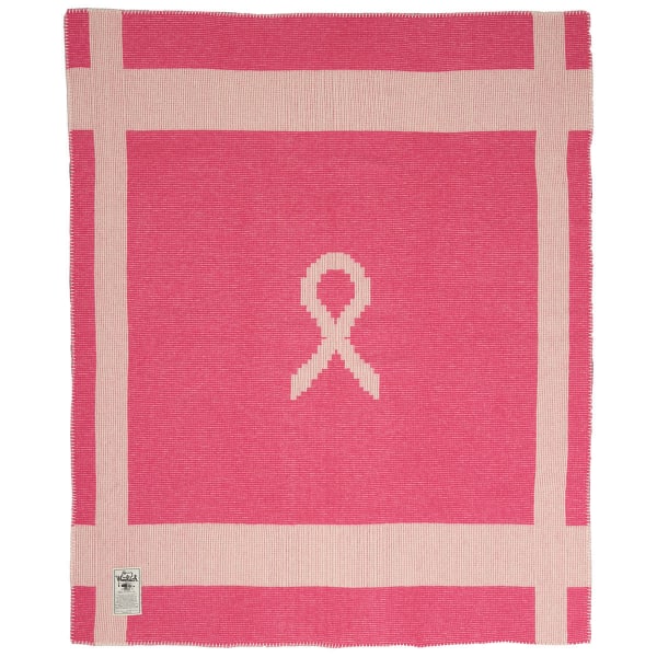 WOOLRICH Breast Cancer Awareness Throw