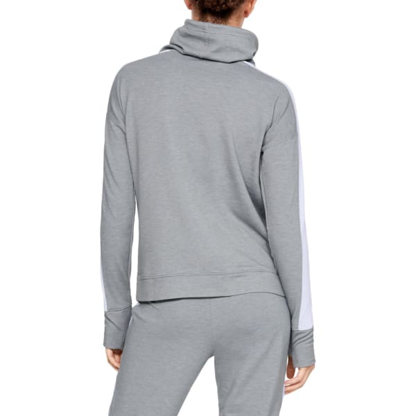 UNDER ARMOUR Women's UA Featherweight Fleece Funnel Neck Pullover