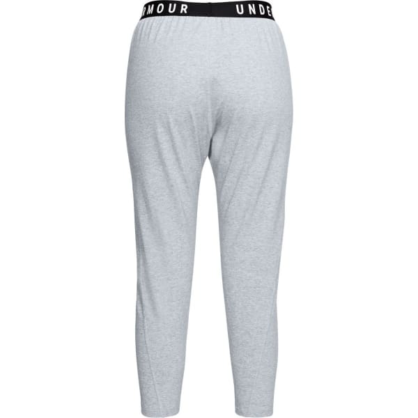 Under Armour Black Favorite Tapered Cropped Slouch Pant