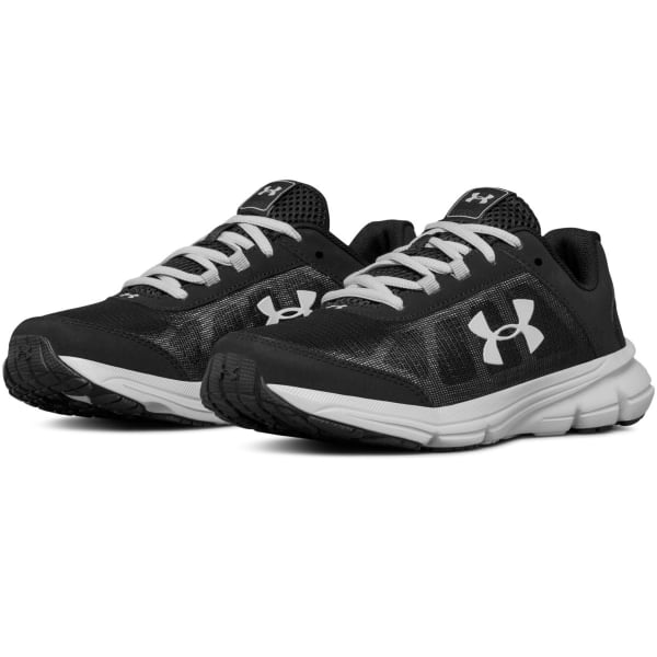 UNDER ARMOUR Boys' Grade School UA Rave 2 Running Shoes, Wide