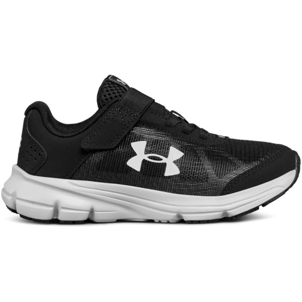 UNDER ARMOUR Little Boys' Preschool UA Rave 2 Alternate Closure Running Shoes, Wide