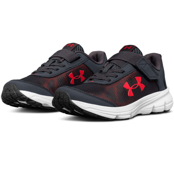 UNDER ARMOUR Little Boys' Preschool UA Rave 2 Alternate Closure Running Shoes