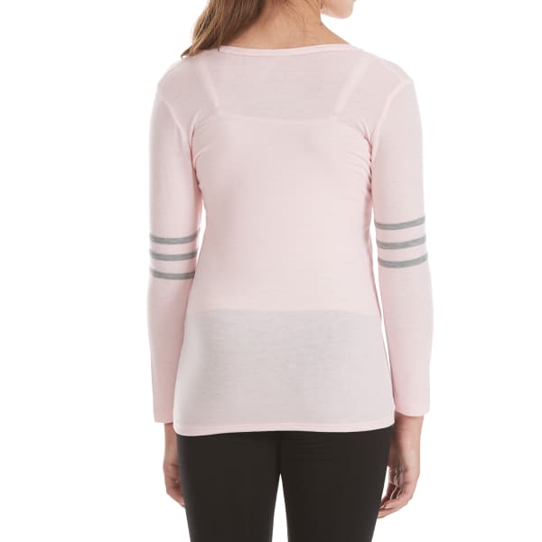 POOF Girls' Varsity Football Long-Sleeve Tee