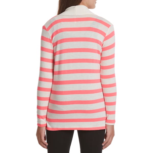 POOF Girls' Striped Cozy Cardigan