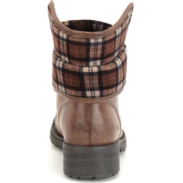 B.O.C. Women's Saturn Lace-Up Boots, Latte/Plaid