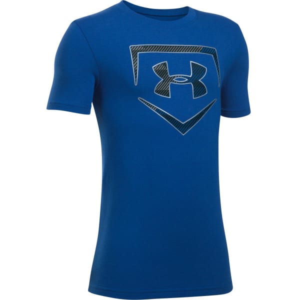 UNDER ARMOUR Big Boys' UA Baseball Logo Short-Sleeve Tee