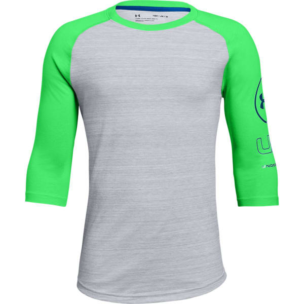 UNDER ARMOUR Big Boys' MVP Power Long-Sleeve Tee