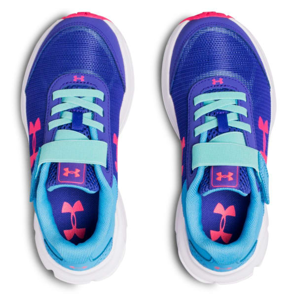 UNDER ARMOUR Little Girls' Preschool UA Rave 2 Running Shoes