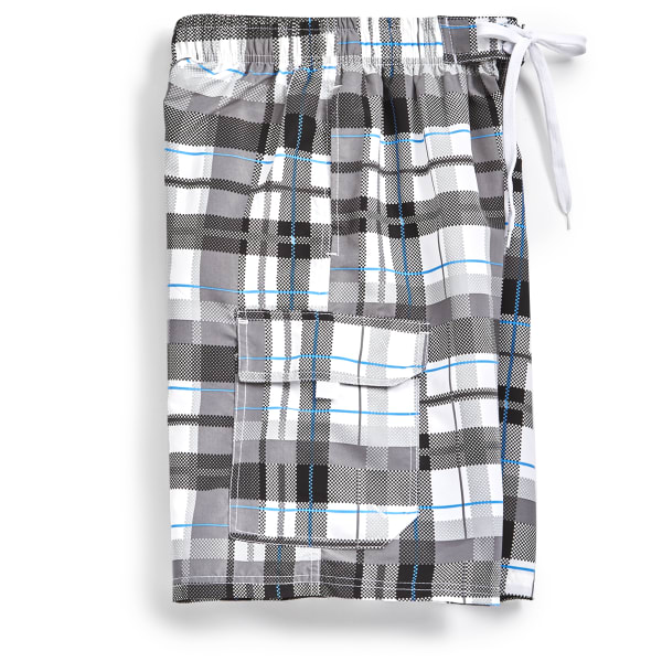 BLUE GEAR Men's Plaid Boardshorts