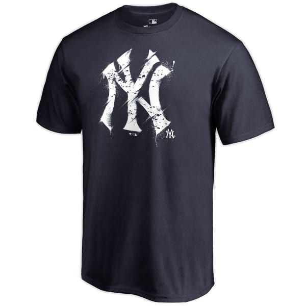 NEW YORK YANKEES Men's Splatter Logo Short-Sleeve Tee