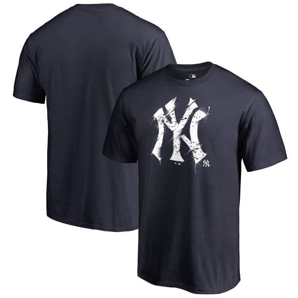 NEW YORK YANKEES Men's Splatter Logo Short-Sleeve Tee