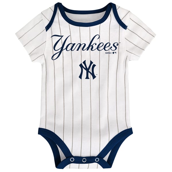 NEW YORK YANKEES Infant Boys' Play Ball Creeper Set, 3-Pack