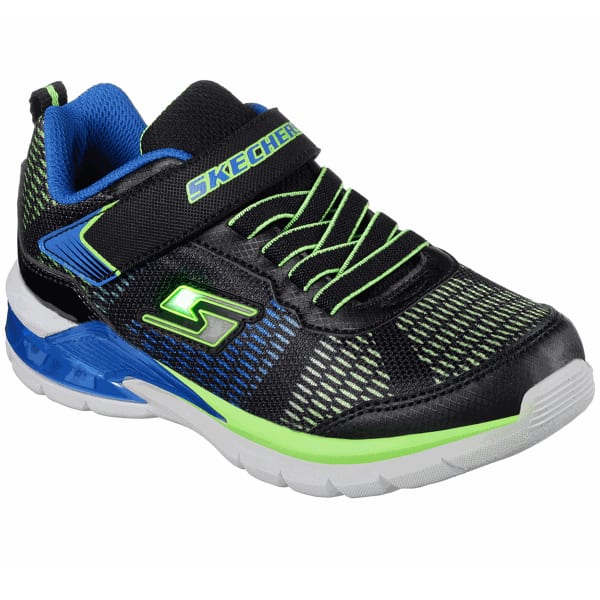 SKECHERS Toddler Boys' S Lights: Erupters II - Lava Waves Sneakers