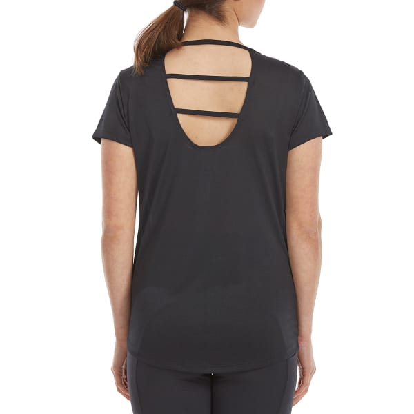 BALLY Women's Cage-Back Short-Sleeve Tee