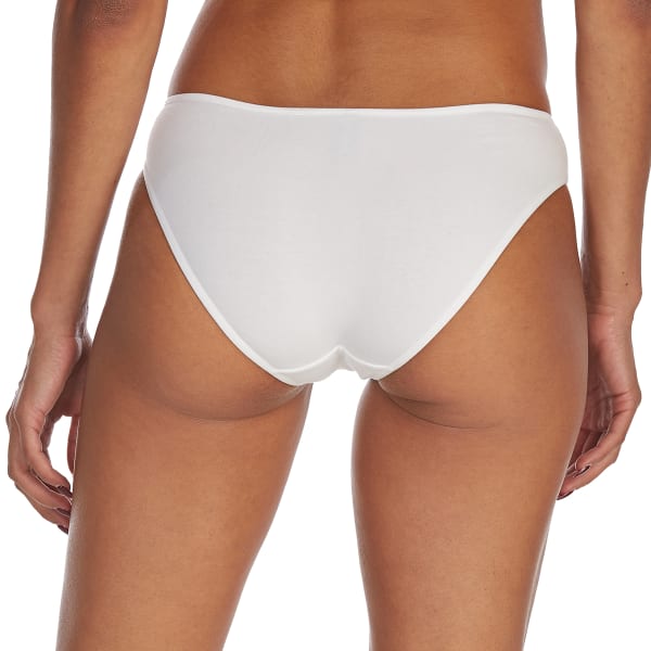 RENE ROFE Juniors' Cotton/Spandex Bikini Briefs